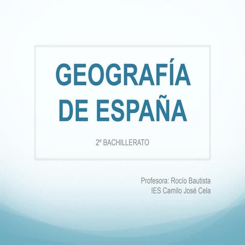 Geo 2ºbach introducción