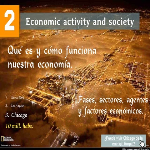 T2 La actividad económica y la sociedad / Economic activity and society. Geog...