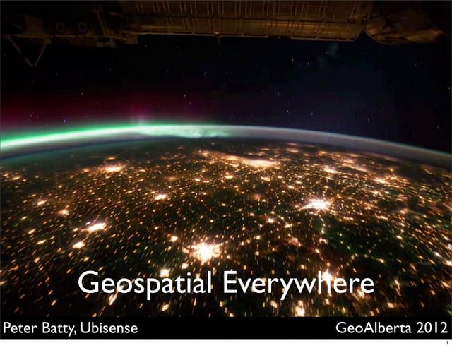 GeoAlberta keynote