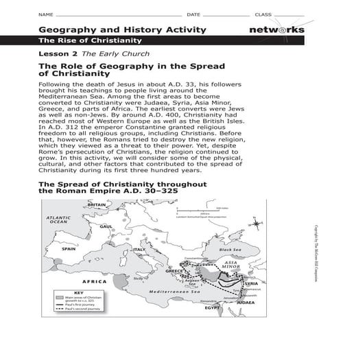 Geo and hist christ spreads PDF