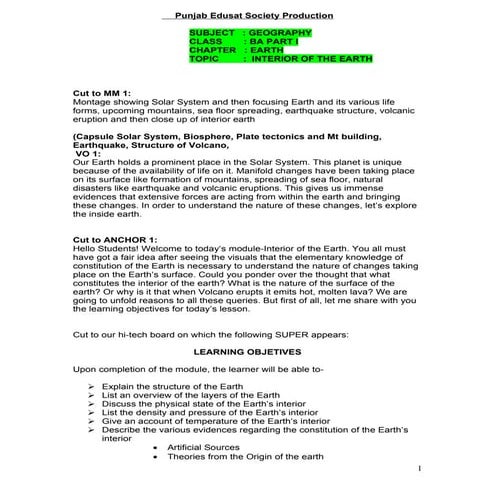 Geo ba i_interior of earth