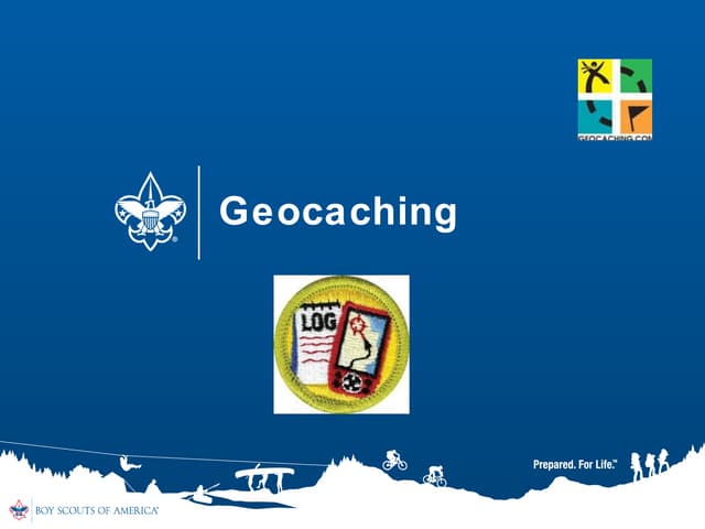 Geocaching Merit Badge