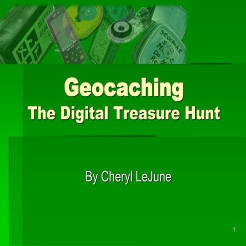 Geocaching Merit Badge | PPT