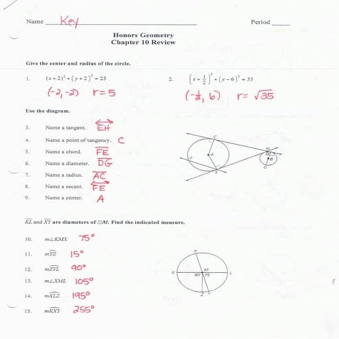 Geo ch10 review pg2 | PDF