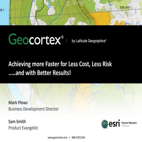 Geocortex essentials - Esri norsk BK 2014