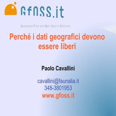 Geodati Liberi