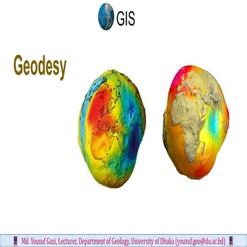 Geodesy md. yousuf gazi