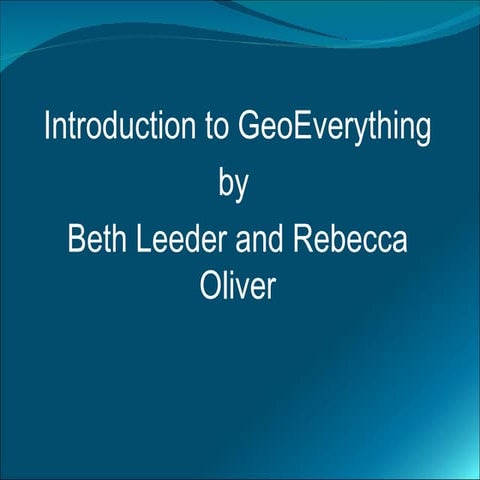 Geoeverything