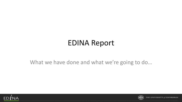 GeoForum EDINA report 2017
