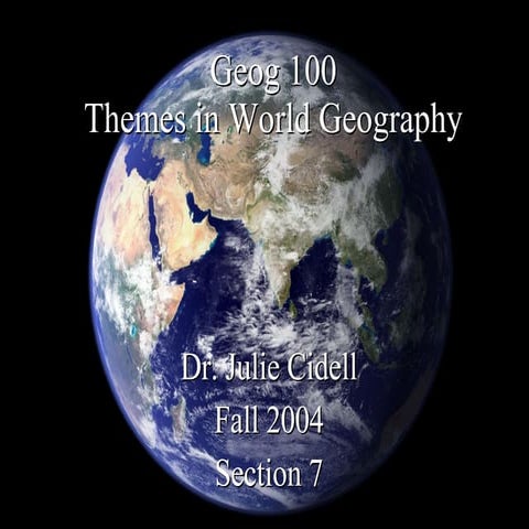 Geog 100