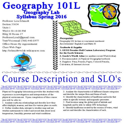 Geog lab syllabus wed spring 2016