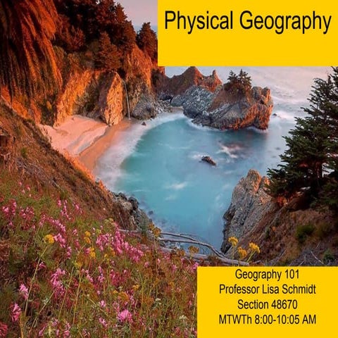 Geog 101 summer 2014