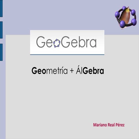 Geogebra de GeoGebreando