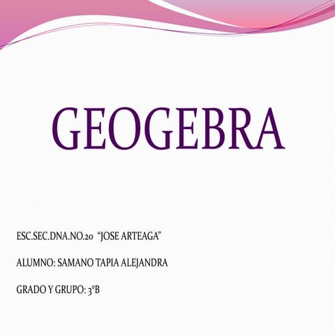 Geogebra | PPTX