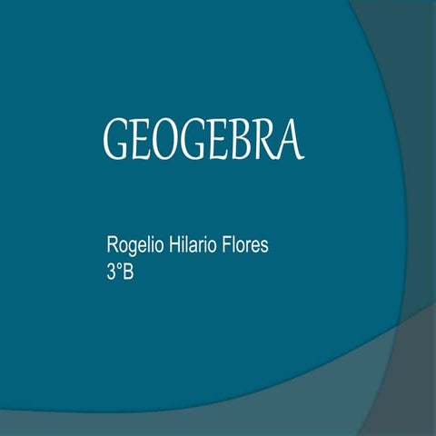 Geogebra | PPTX