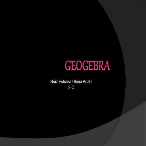 Geogebra | PPTX