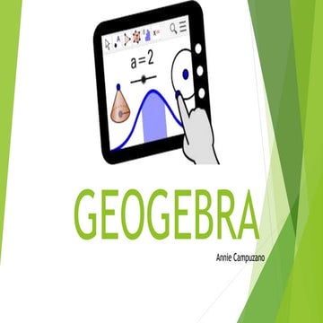 Conociendo geogebra | PPTX