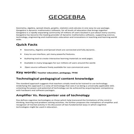 Geogebra