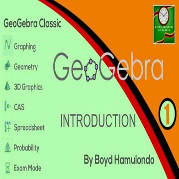 GeoGebra Tutorials