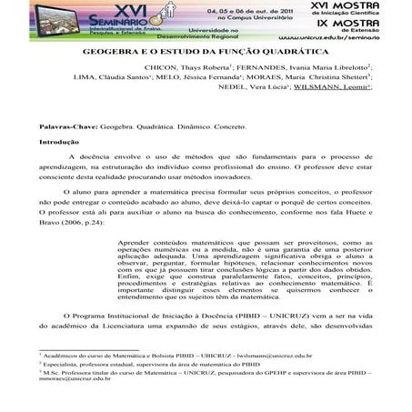 Aula geogebra | PPTX