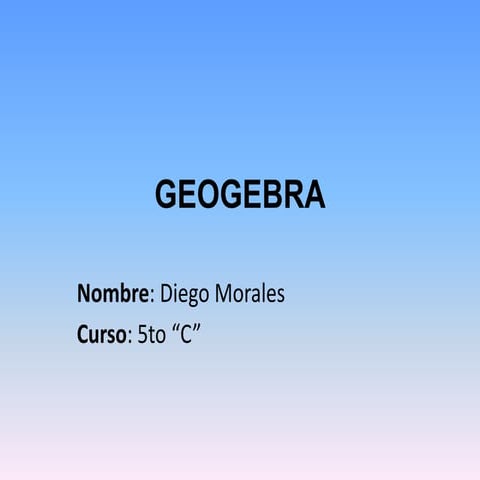 Geogebra | PPTX