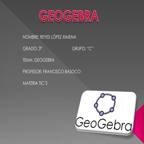 Geogebra | PPTX