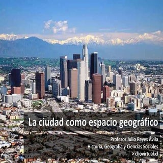 Geografía Urbana