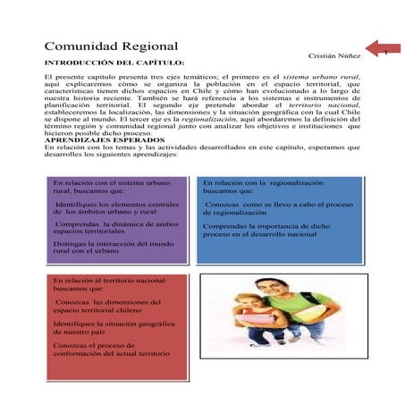 Geografía Urbana y Regionalización en Curso de Acceso y Preparación a la Universidad