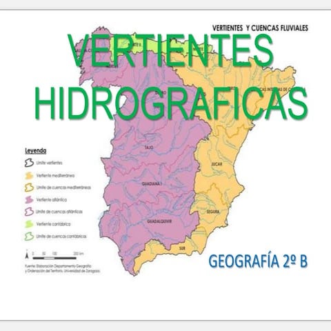 Vertientes Hidrográficas. | PPTX