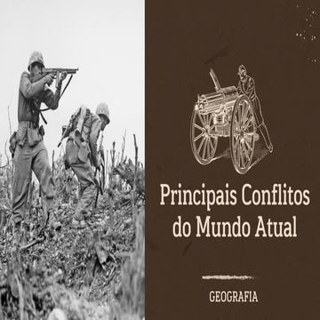 PRINCIPAIS CONFLITOS DO MUNDO ATUAL | PDF