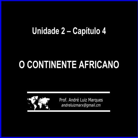 Geografia   continente africano