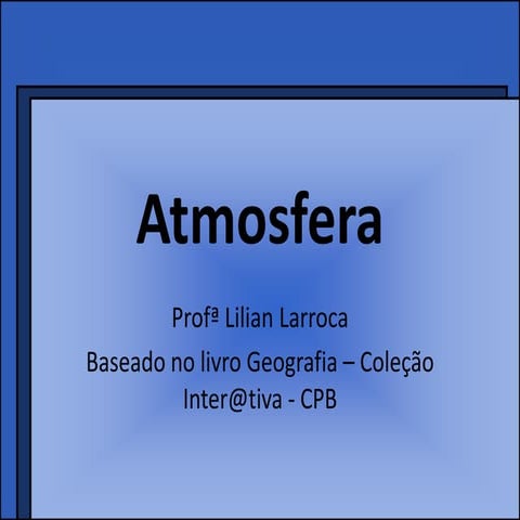 Geografia atmosfera