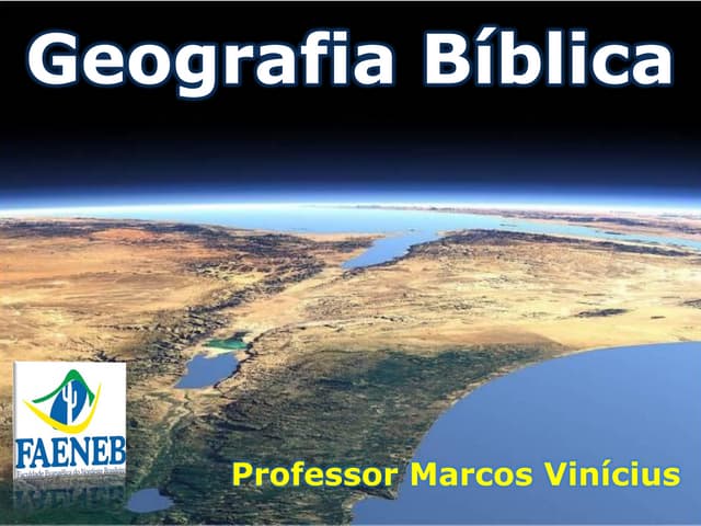 Geografia bíblica