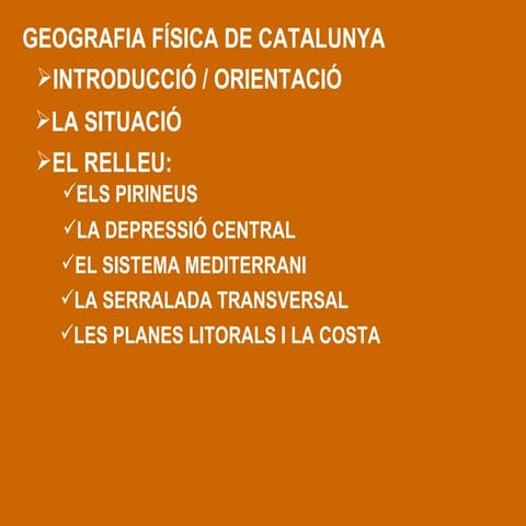 Geografia de Catalunya - curs 2010-2011