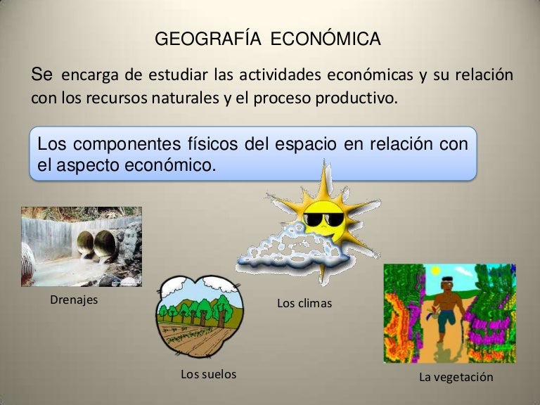 Geografia economica