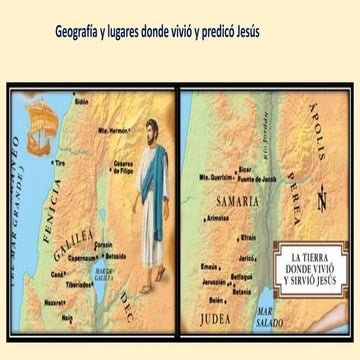 Geografia judía - Escuela Dominical Iglesia Protestante