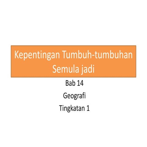 Geografi f1 bab 14