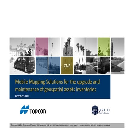 Mobile Mapping Solutions for the Upgrade and Maintenance of Geospatial Asset ...