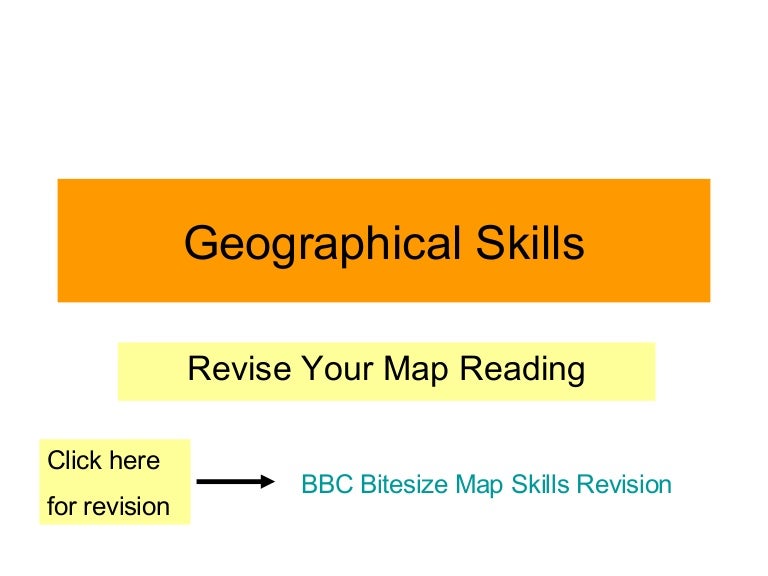 Geographical Skills