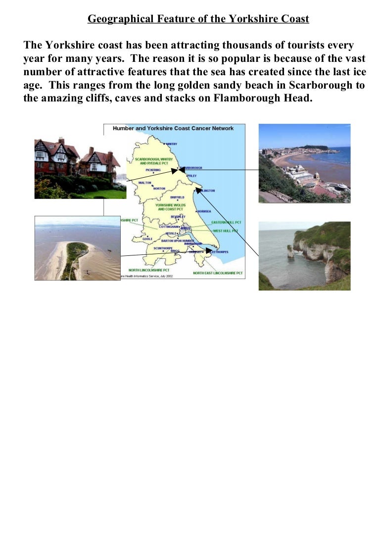 Geographical Feature Of The Yorkshire Coast
