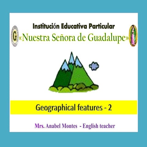 Geographical features 2