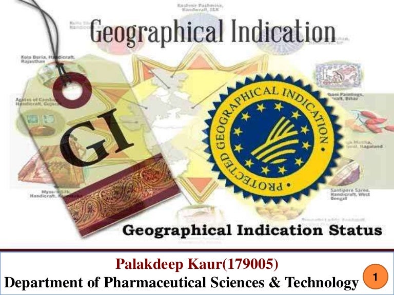 Geographical indications ppt