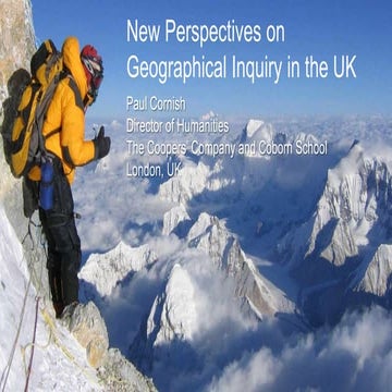 Geographical inquiry