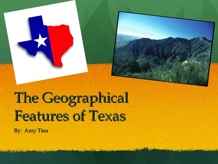 geographic features