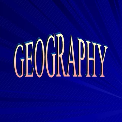 Geography: Different Kinds Of Maps