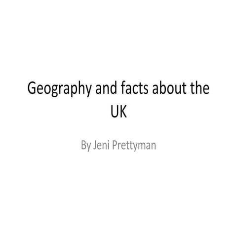 Geography Of The UK