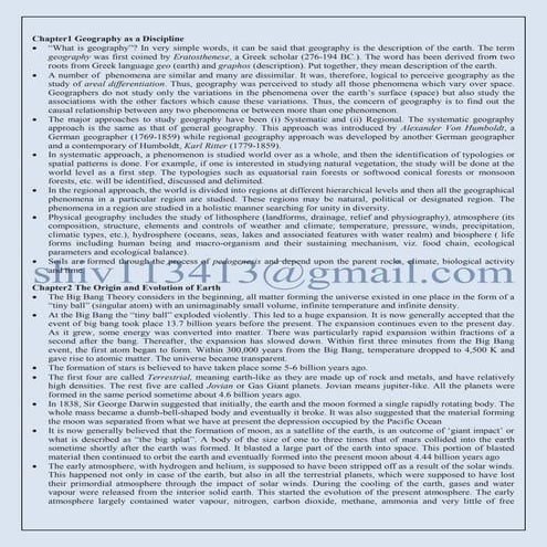 Geography class 11(Fundamentals of Physical Geography) 