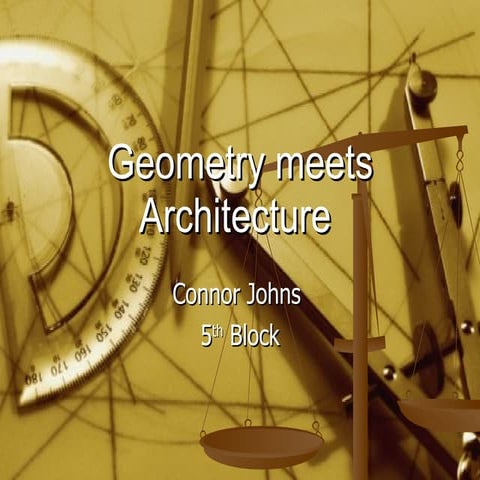 Geometry in the Real World | PPT