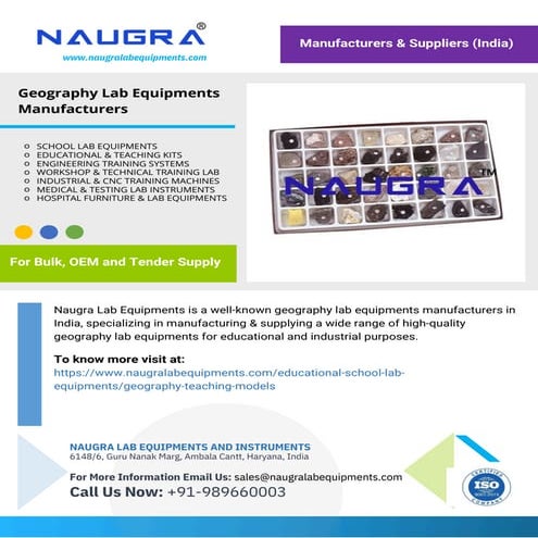 Geography Lab Equipments Manufacturers.pdf