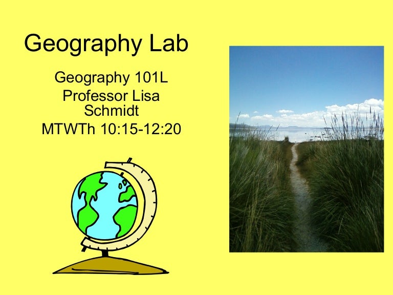 Geography lab intro sum 2013